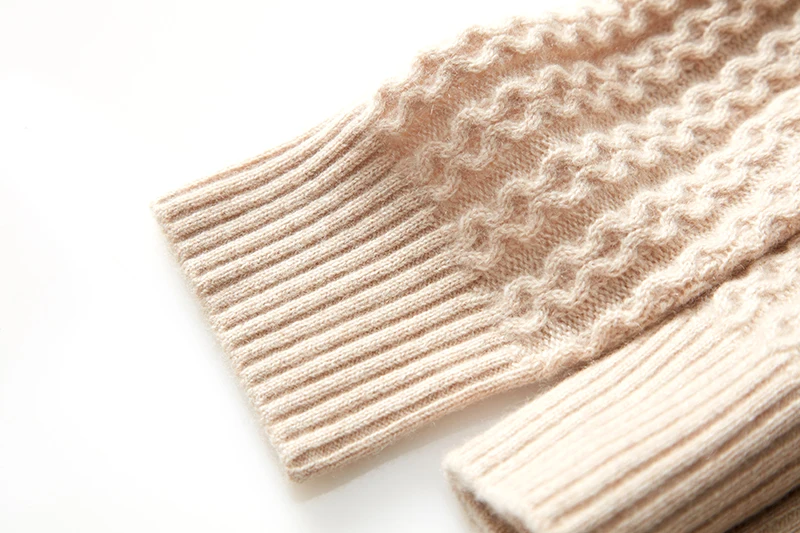 
Hot Sales 30%cashmere 70%wool Cotton Cashmere Sweater Women, O-neck Cashmere Sweaters For Women 