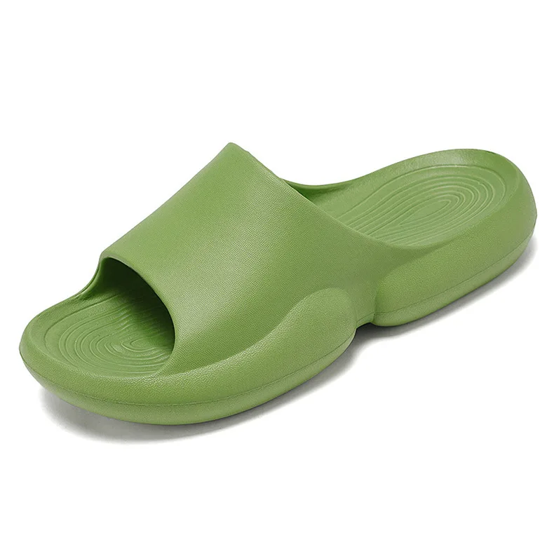 EVA Open Toe Soft Custom Design Classic OEM ODM Non-Slip Shower Spa Bath Pool pillow House Sandals Indoor & Outdoor  Slippers