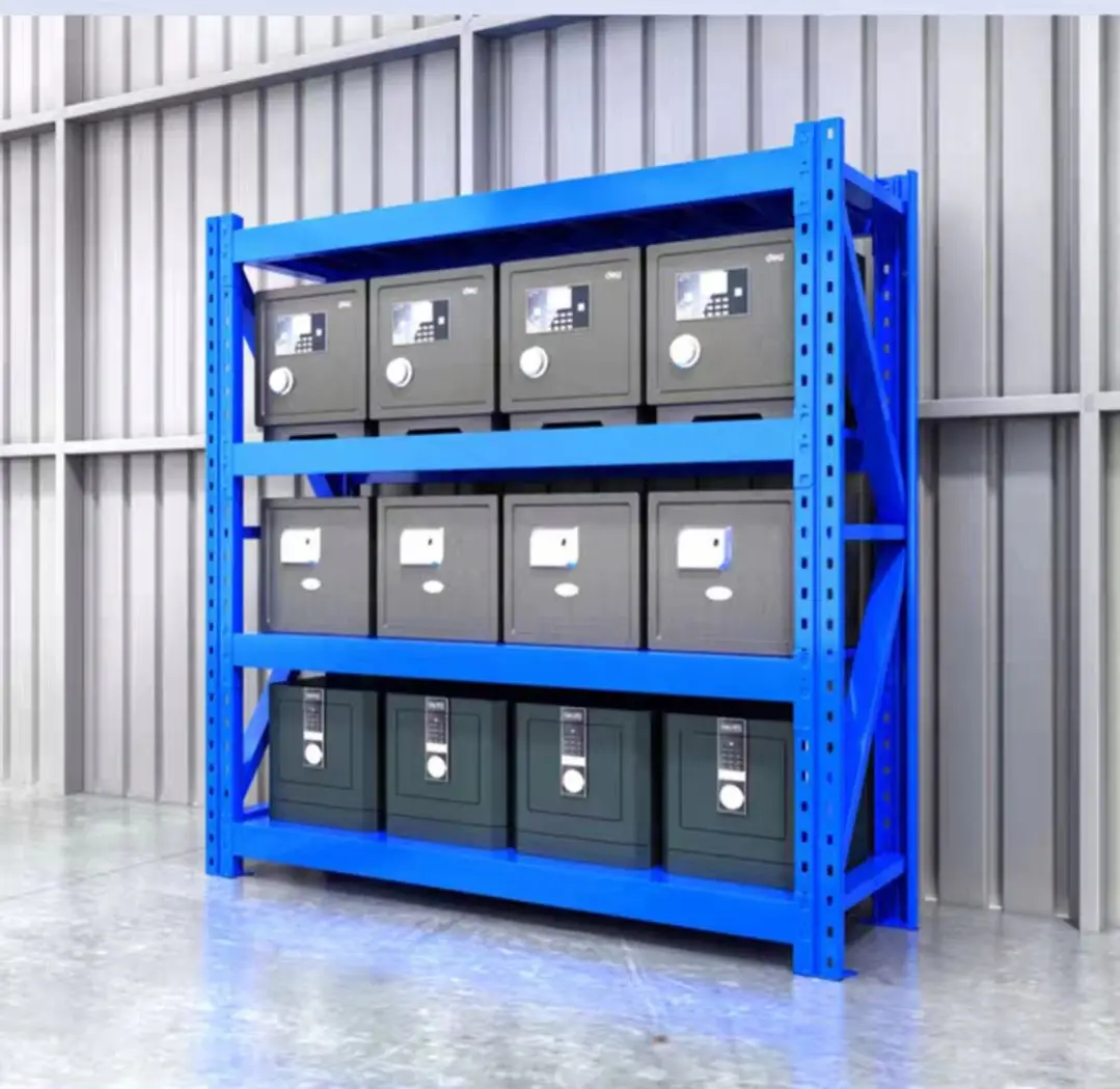 4 Tier 5 Layers Flexible Warehouse Storage Shelving Metal Shelf Rack Industrial Storage Racks