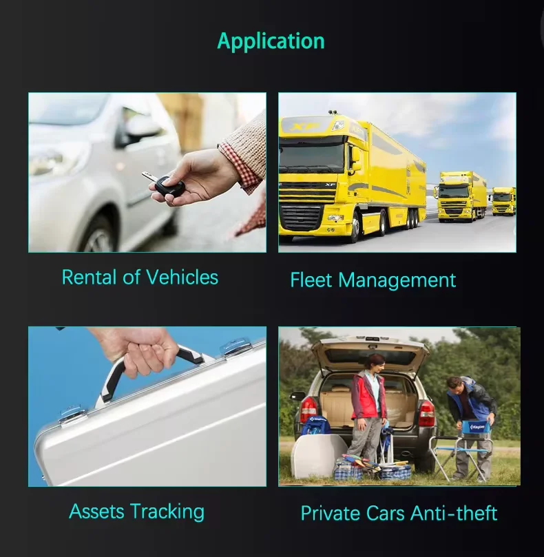 ACC Detection Provide OEM Logistics Tracking Lowest Cost Wholesale GPS tracker 2G+4G with SOS alarm