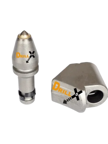 Trencher mining bit and holder for road cutting tooth milling machine Micro trenching bits