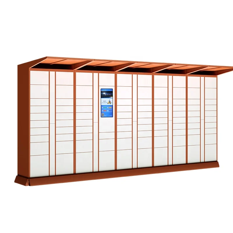 Outdoor smart parcel package drop off and pick up locker Parcel Locker For Post Express with Remote Management System