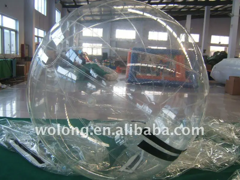 High quality cheap TPU water walking ball inflatable running water bubble roller ball for kids