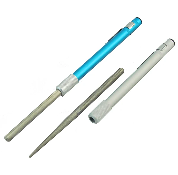 3 in 1 Diamond Retractable Sharpener for Fishing Hook and Knife/scissor sharpening stone