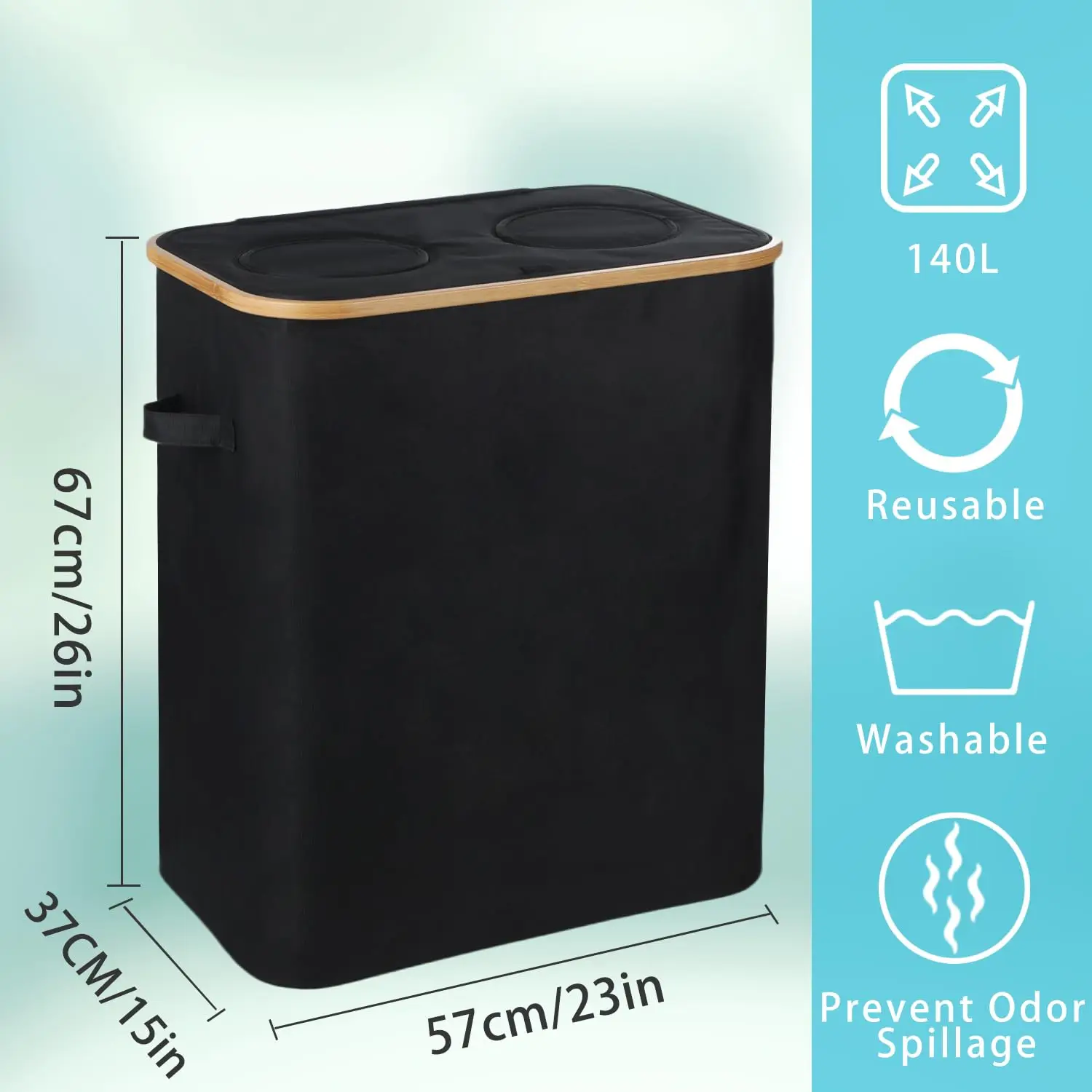 140L Deposit Bottles Collection Container Deposit Bottles Storage Bottle Collector Empty Containers