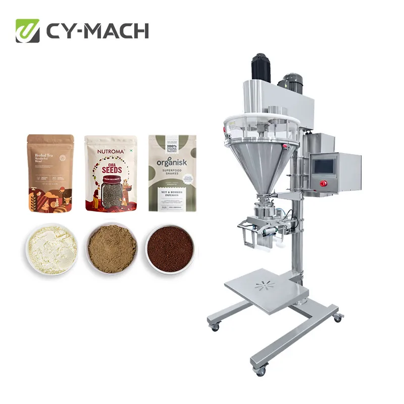 powder line weighing semi automatic multi heads 12g coffee filling machine powder
