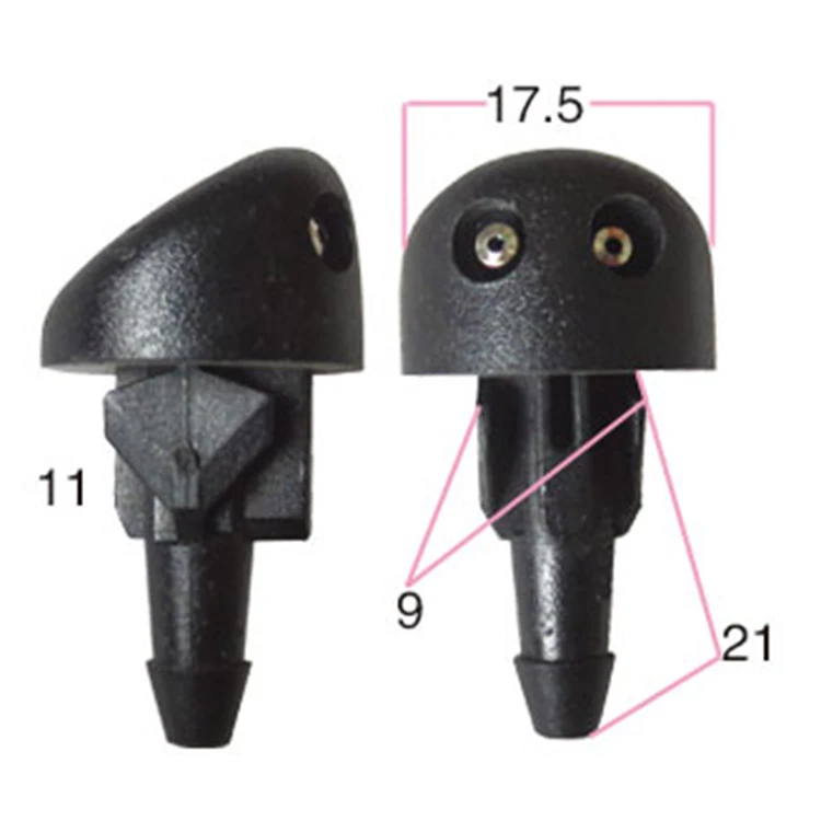 Nozzles Kit Assy -windshield Windshield Wiper Washer Nozzle