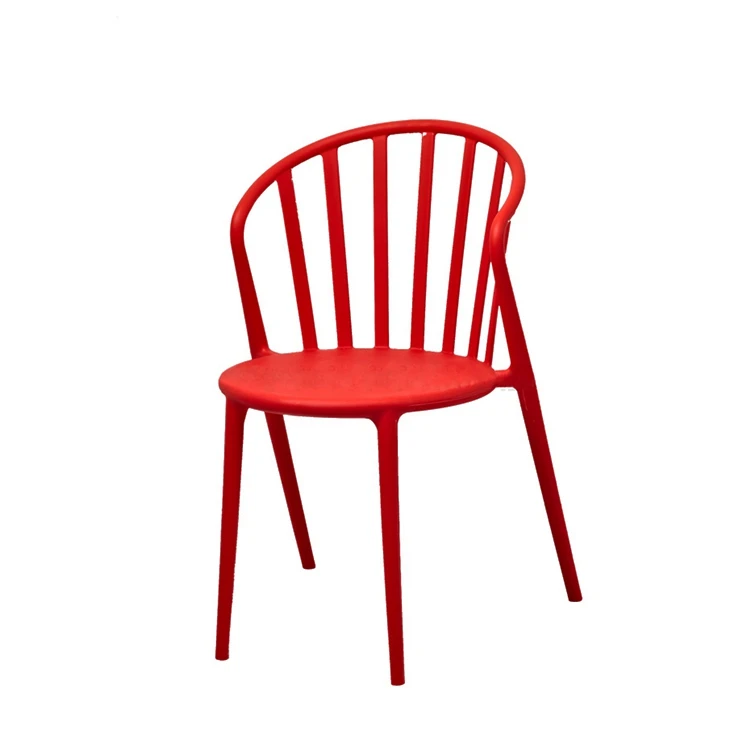 Italian Style Fashionable And Simple Chairs Dining Room Modern Pp Stackable Chair