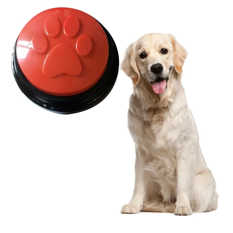 Wholesale Dog Communication Buttons Recordable Dog Talking Training Button Custom Dog Button