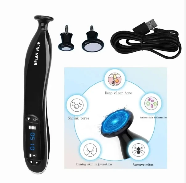 Most Popular Salon Spa Home Use Ozone Facial Machine Wand Acne Scar Removal Acne Treatment Plasma Pen Professional