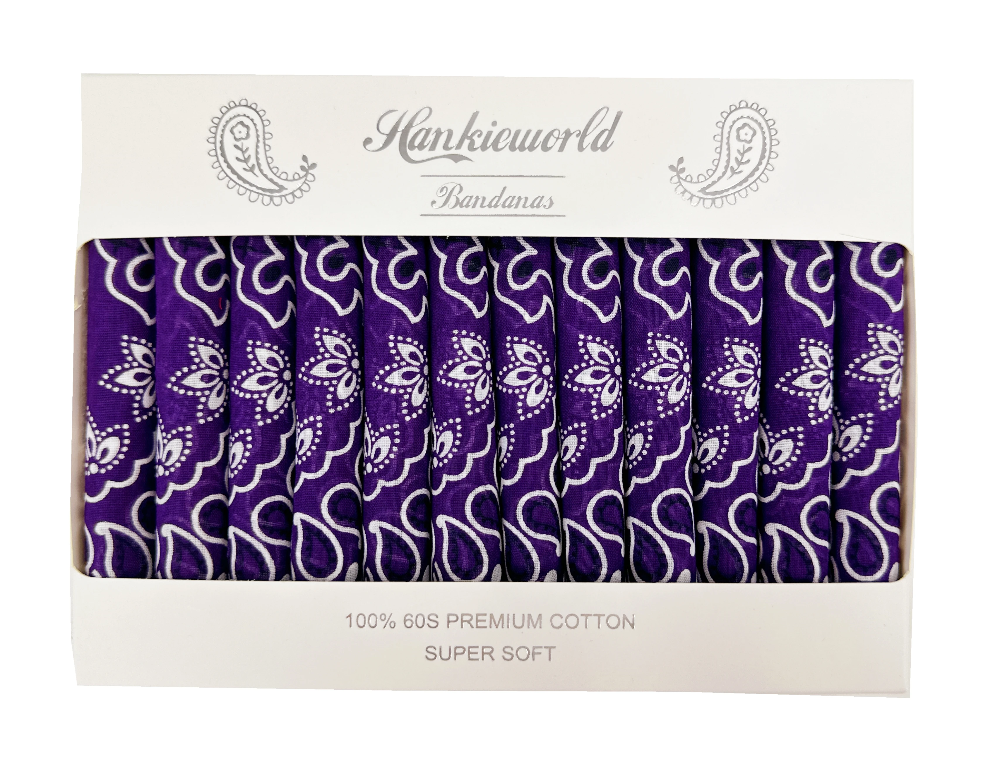 Customized Design Your Own Logo Printing Square Scarf Custom Bandana Polyester Bandana purple bandana