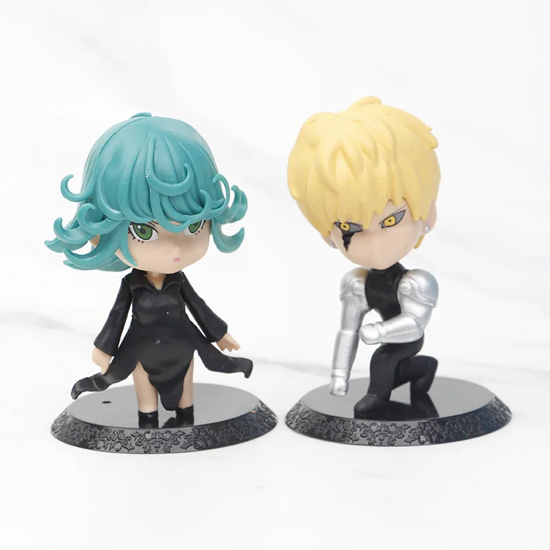 Экшн-фигурки One Punch Man 9-11 см 6 шт./компл. облысная игрушка из ПВХ