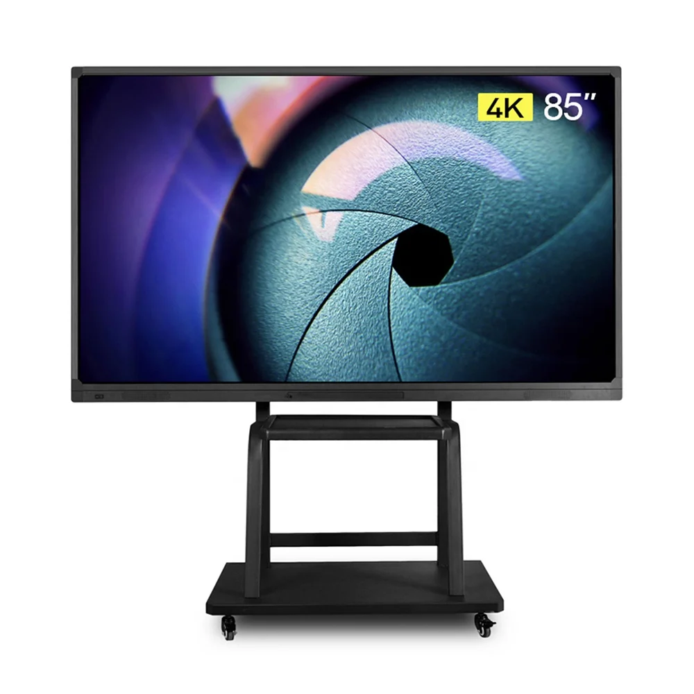 
Quality 65' 75' 85' 100' School Conference Optical Touch Panel LED Interactive Flat Panel Smart TV 