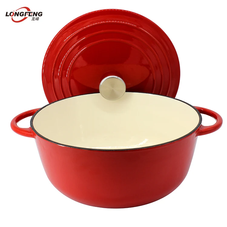 wholesale Enameled Cast Iron casserole set food warmer insulated casserole