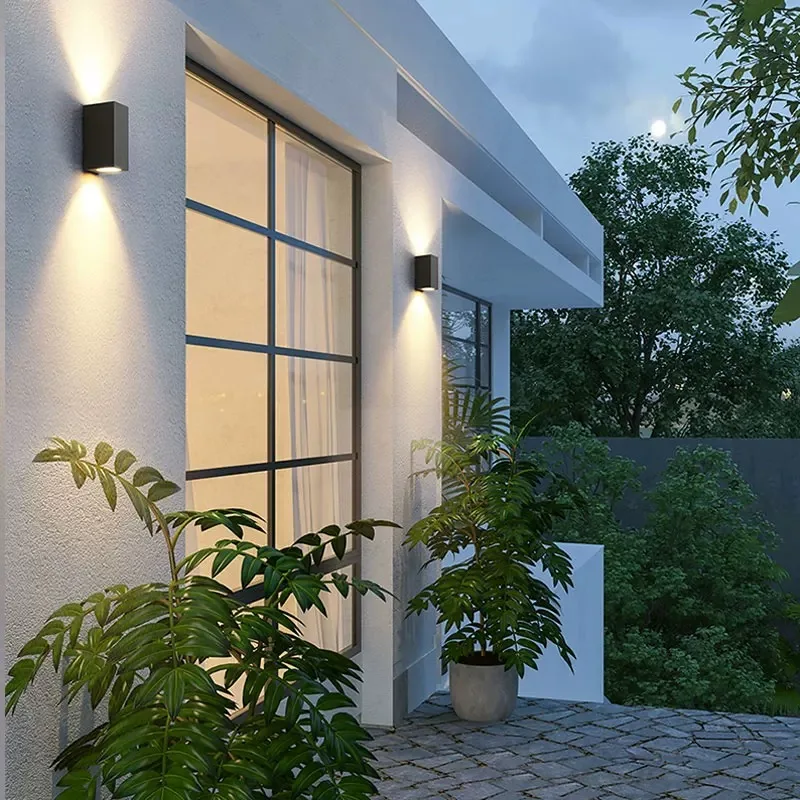 Modern Simple Outdoor Waterproof 6W led wall lamp Suitable for hotel, staircase, corridor, living room, bedside