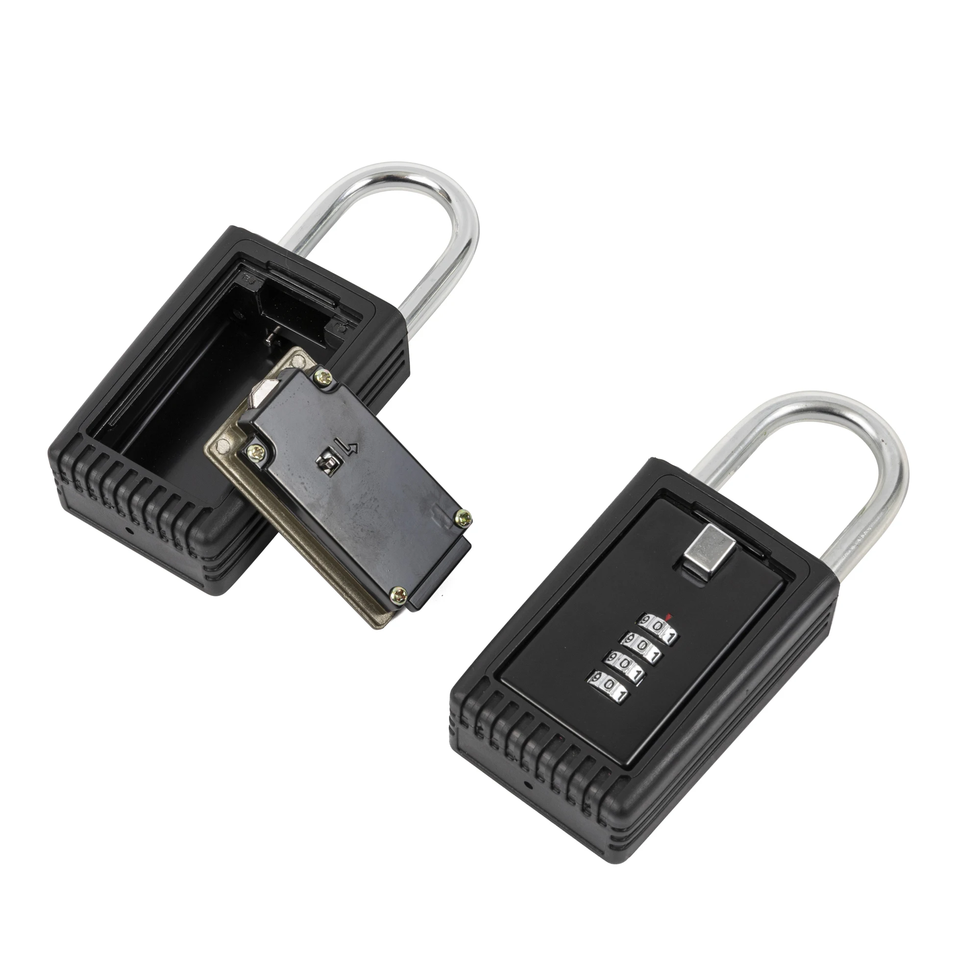 Key Box Safe Storage Box Can Hold Up 5 Pcs Key Outdoor Key Safe  Zinc Alloy With Steel Hook