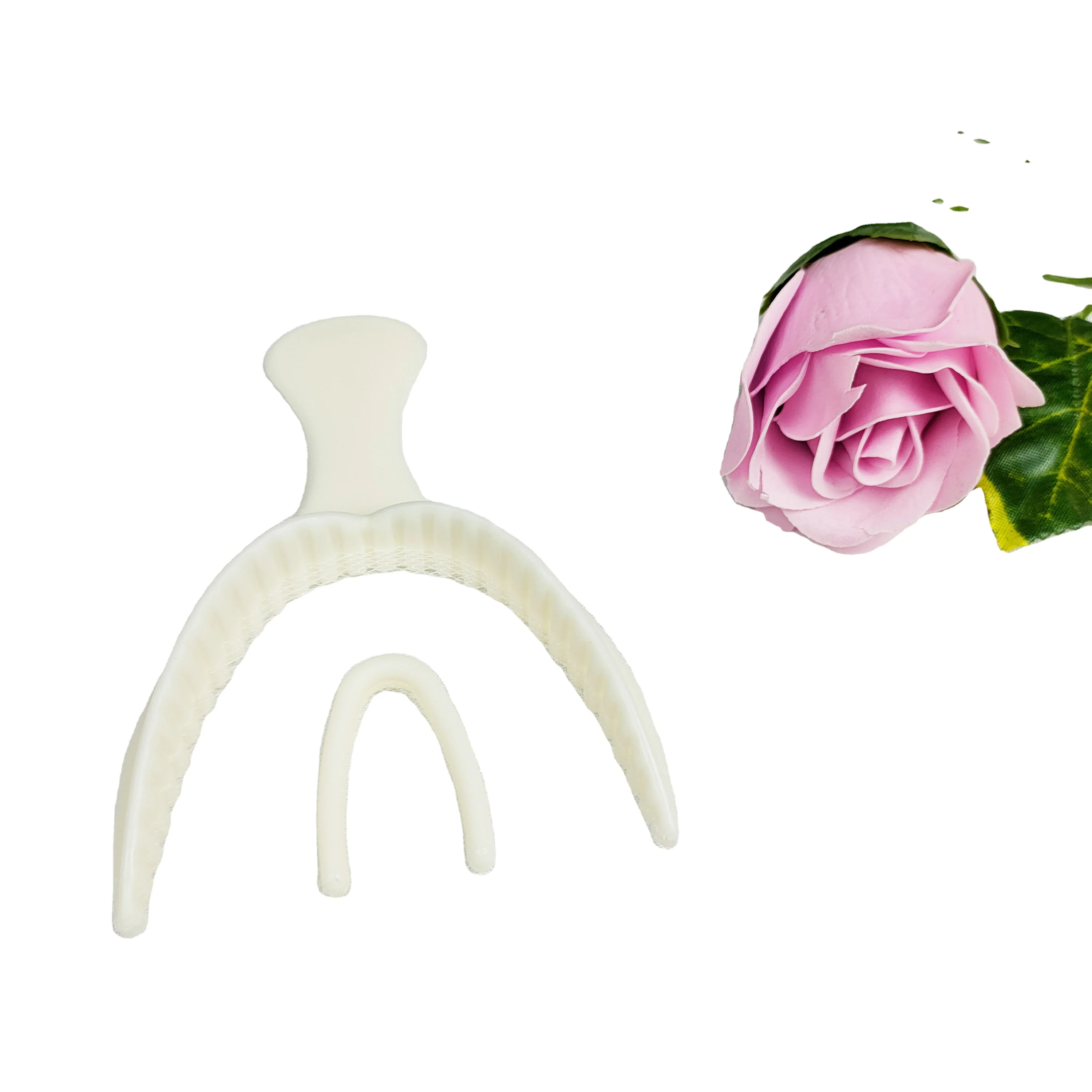 
Denture supplies dental impression mouth tray with net for dentist use 