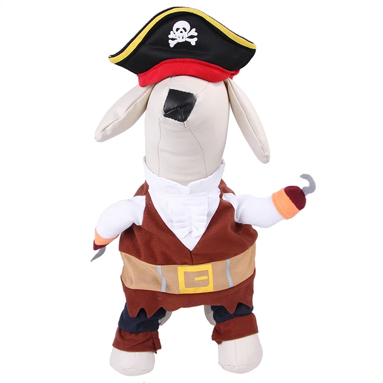 Joysing Pet Cowboy Riding Costume Pet Dress-up Clothing Cosplay Halloween Dog Outfit