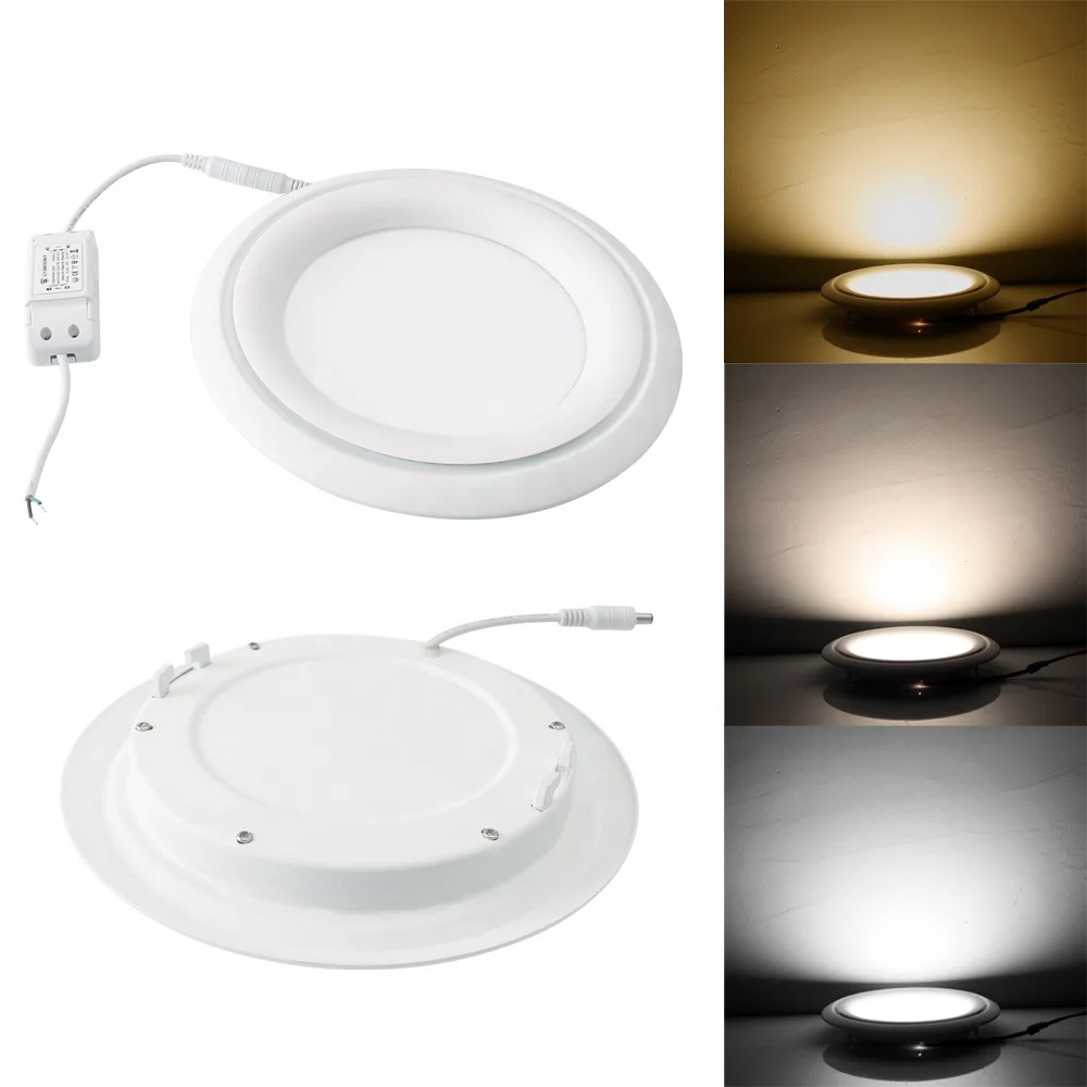 Led Ceiling Panel light 3w round smart led panel downlight ceiling light for Home decoration Kitchen Office Hotel