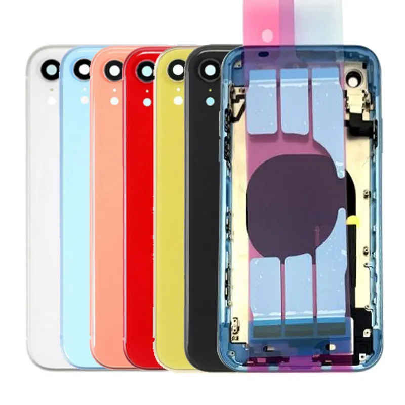 Best price battery Cover with Flex Cable New Arrival Back Cover Housing with Small Parts for iPhone XR