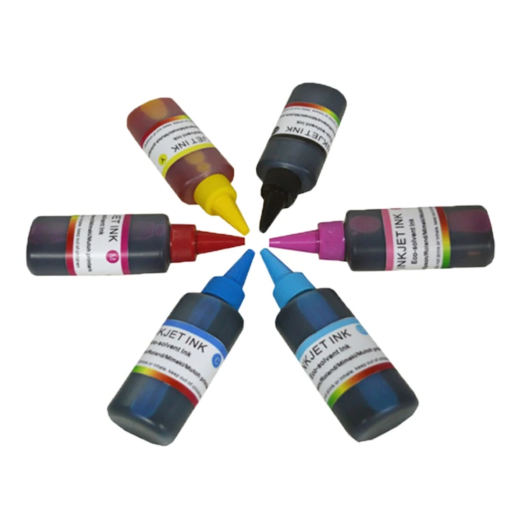Remover eco solvent ink refillable eco solvent ink for epson 1390 r230 solvent ink