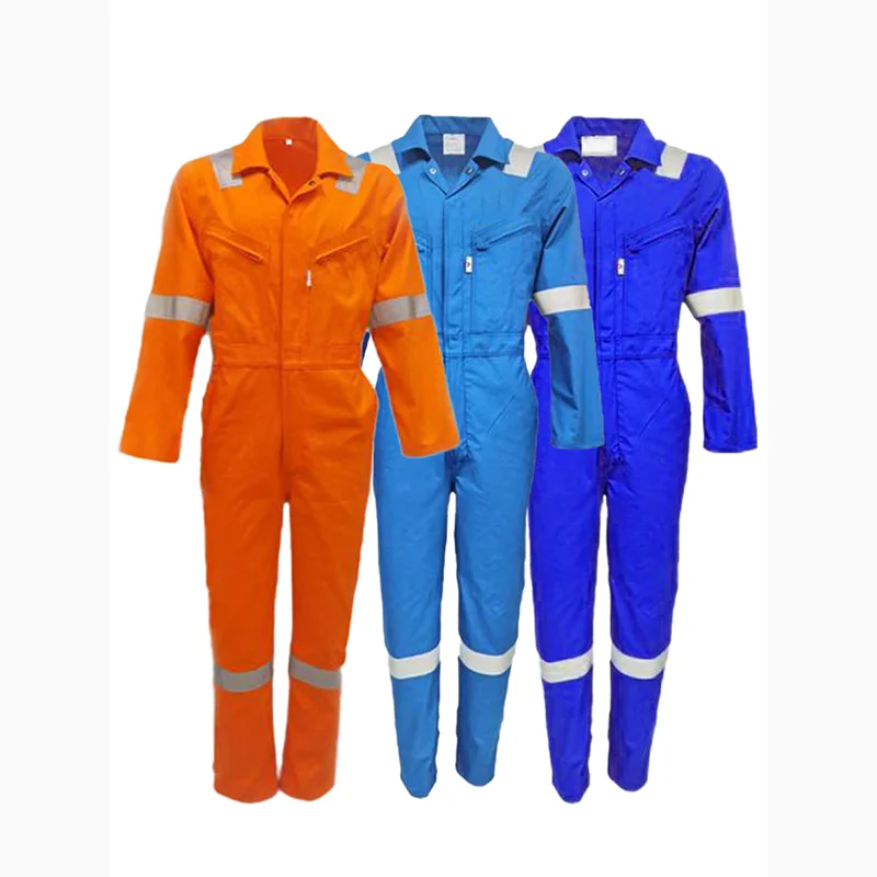 Wholesale Functional Fire Retardant Safety Coverall Mechanics FR workwear coverall Suit For Men