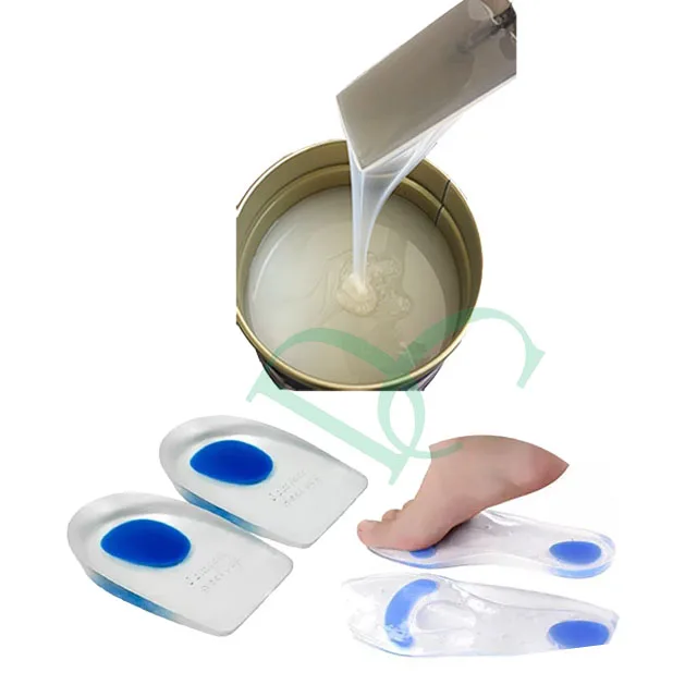 Good Quality Competitive Price Liquid Silicone Rubber For Making Food Care Insoles Silicone Heel Pad