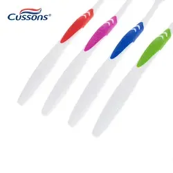 Toothbrush Manufacturer Hot Sale High Quality Logo Printed Colorful Nylon Bristles Adult Toothbrush