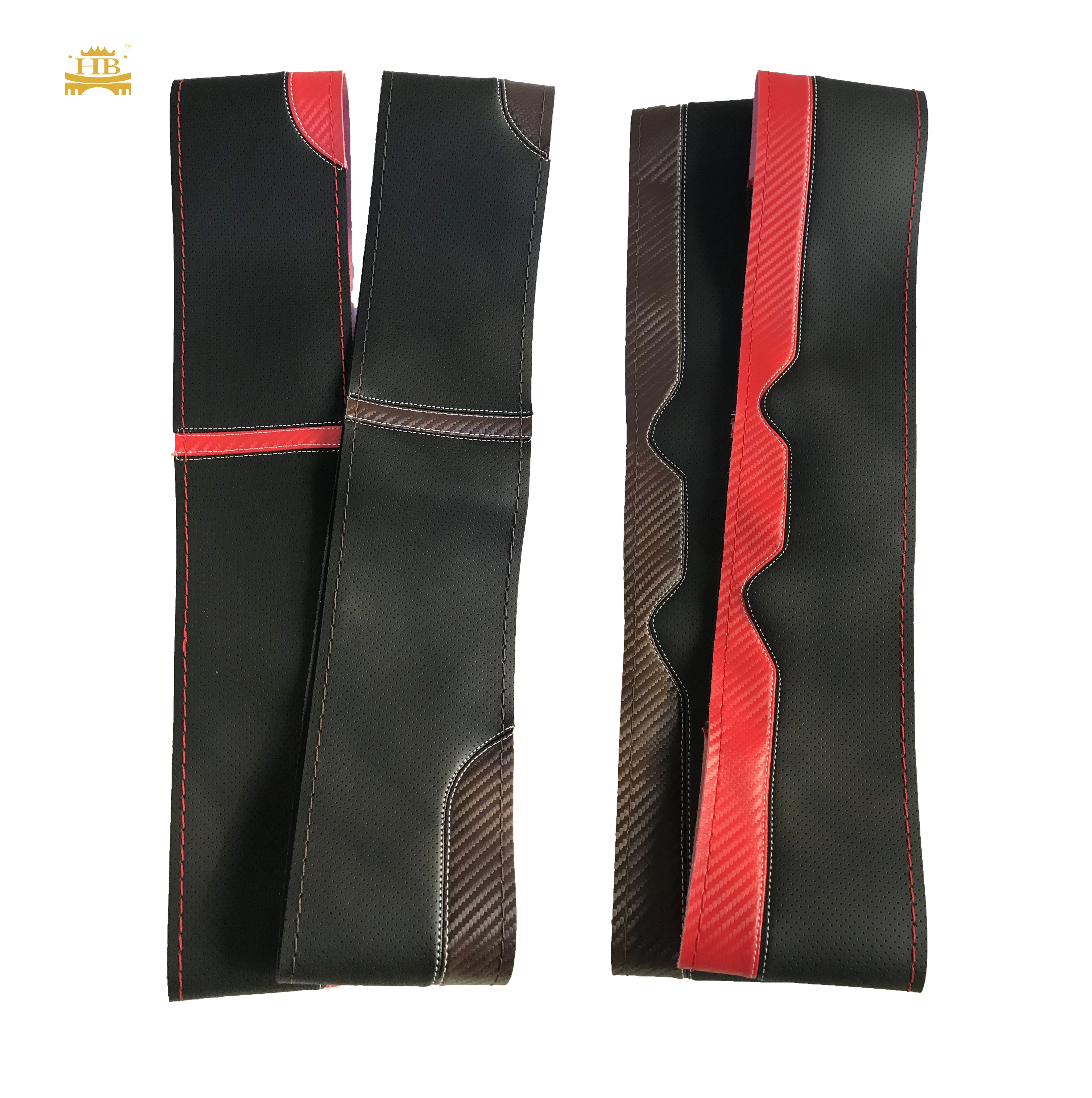 Auto Hand Sewing Steering Wheel Cover Carbon Fiber Car Steering Wheel Covers