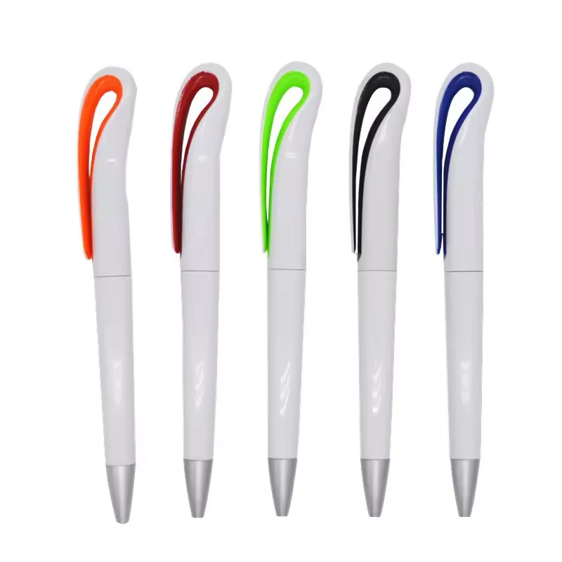 PN-02 New Arrival Factory Sale DIY Blank Sublimation  Plastic Ball Point Pen
