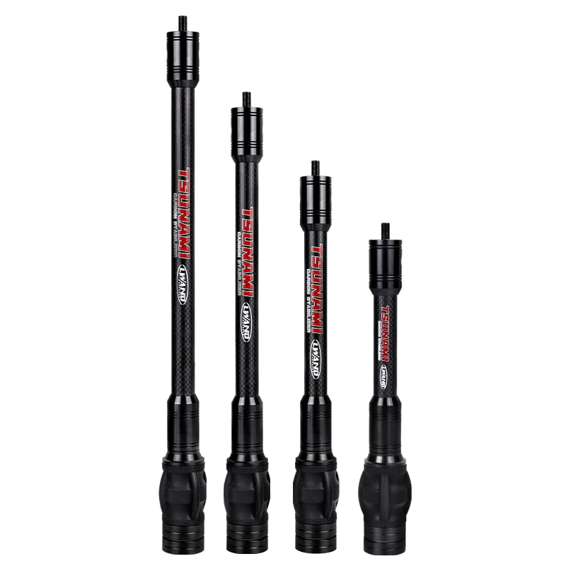 8Inch Shooting Archery Bow and Arrows Set Balance Bar Stabilizers 3K Carbon Hunting Accessories Portable Stabilisers for Sale