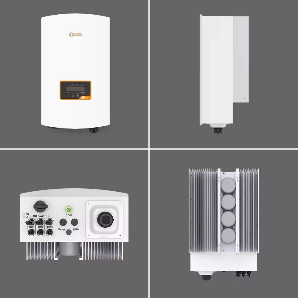 Hot Sale Solis Single Phase Grid Tied Inverter S6-GR1P1.5K-M Solar Inverter Power System for Home