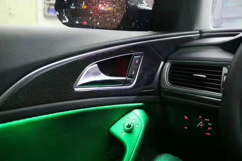 16/32/64 Color RGB Strip Light Car Interior Lights Car Ambient Light For Audi A6 C7 2012-2018