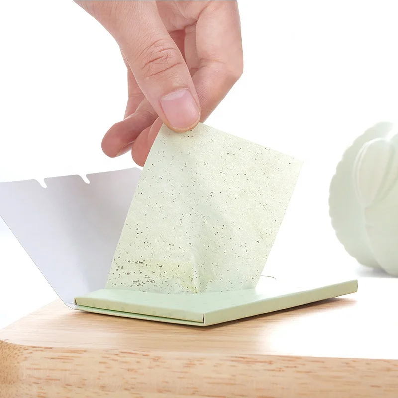 Лучшие продажи Промокательная бумага метка частного назначения для производства салфеток для лица абсорбент абсорбирующие с напечатанным логотипом Промокательная бумага для удаления масла