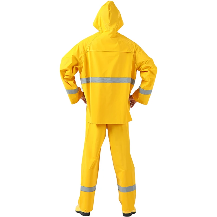 High Performance Short Pants Reflective Strip Raincoat