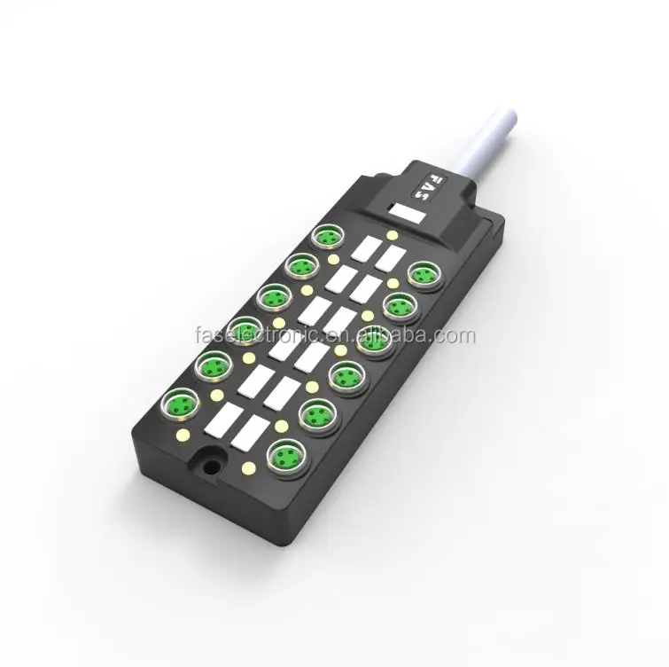 automotive female and male connector m12 can bus  distributor  junction box