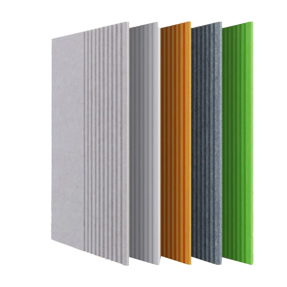 Can Splice Multiple Patterns Pet Sound 100% Polyester Fiber Sound Insulation Boards