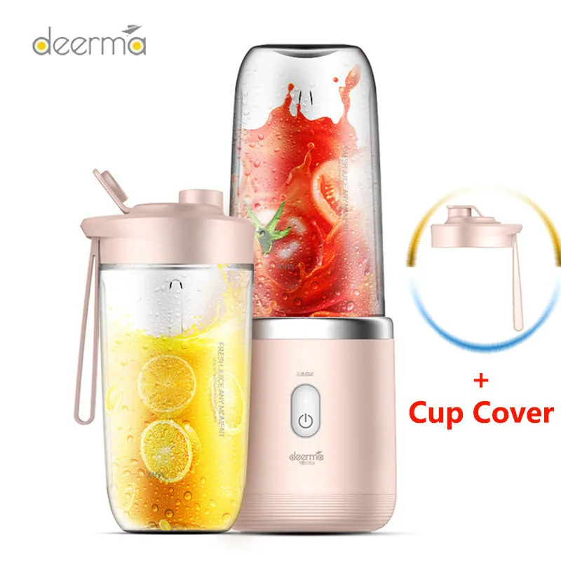 New Portable Electric Juicer 400ML Wireless Automatic Multipurpose Mini USB Rechargeable Juice Cup Blender Cut Mixer