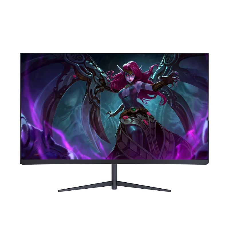 High Quality Display 23.8 24 inch Monitor Curved Screen IPS Panel 1K LCD Monitor 1920*1080 60Hz Gaming Monitor for Office