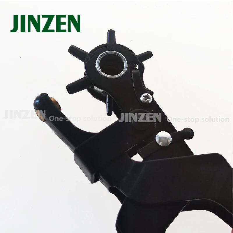 JINZEN Sewing Tools Sewing Accessory 424173 JZ-71313 Belt Puncher Multi-Purpose Drilling Pliers Leather Punching Pliers