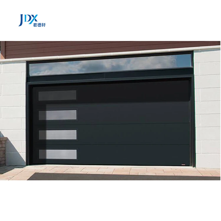 North American Double Steel Sectional Overhead Two Car Garage Gate