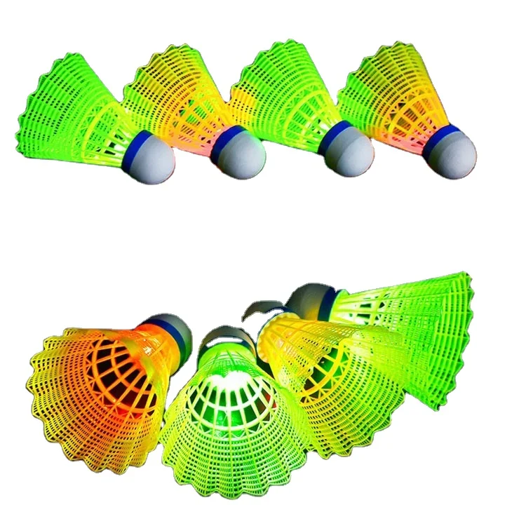 Wholesale Nylon Badminton Shuttlecock LED Lighting For Entertainment