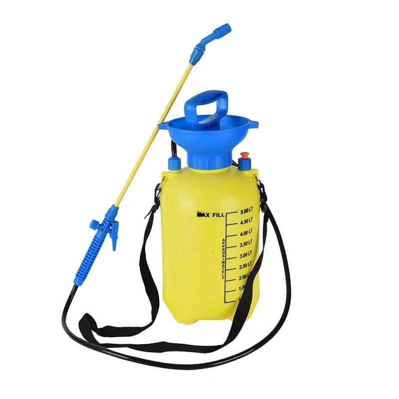 5L 8L portable manual high-pressure agricultural spray pneumatic kettle large capacity shoulder back kettle accessories
