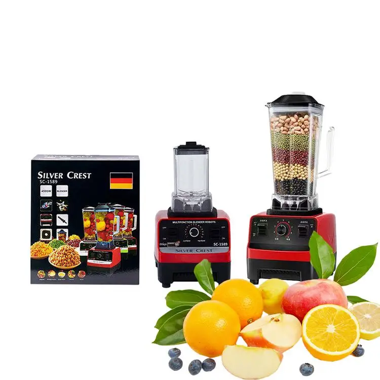 Blender Food, Electric Multifunction Yield Diameter Juicer Machine Large Processor Mixer/