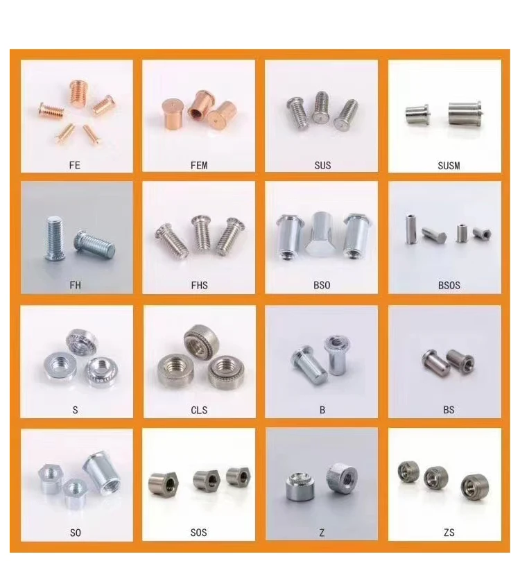Weld Stud Iso 13918 Stud Welding Nails High Precise Copper Small Box Clear DIN Flat Round Head Brass Plain Washer Welding Screws