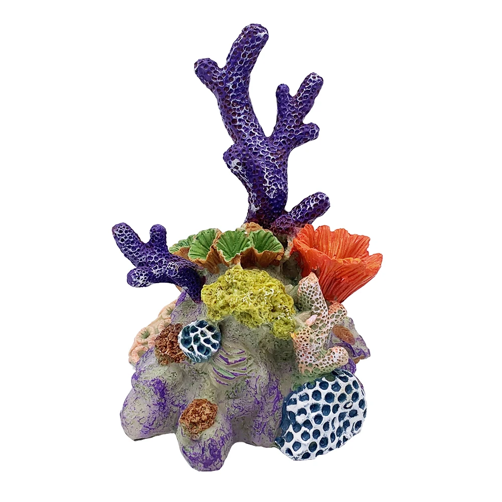 Factory Directly Sale Artificial Aquarium Decoration Sea Corals Reef For Fish Tank Ornament