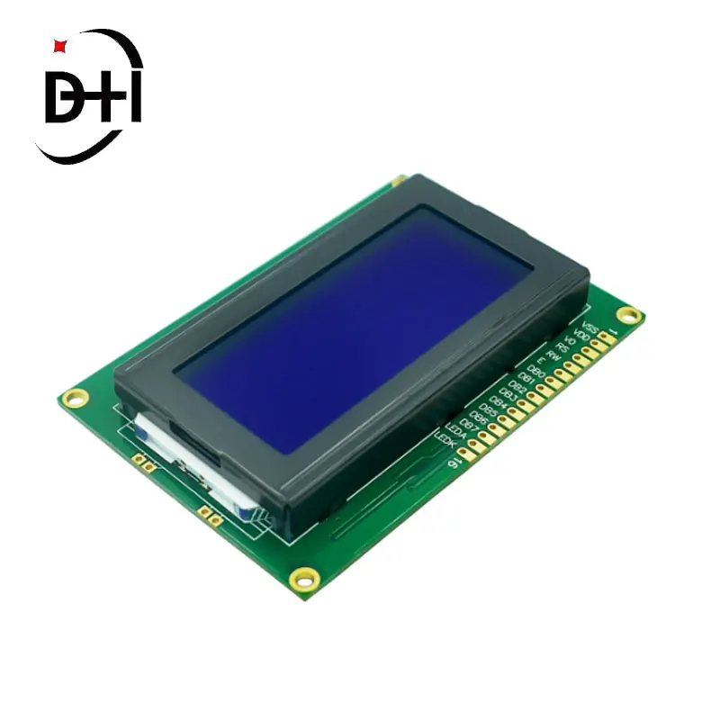 1604 16X4 16*4 Character LCD Module Display Screen LCM Blue With LED Backlight SPLC780 HD44780 Controller IIC / I2C
