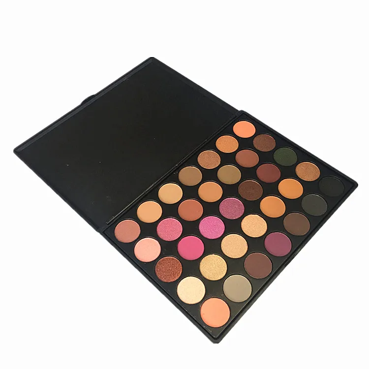 Imported wholesale makeup 35C neutral eyeshadow palette private label makeup palette