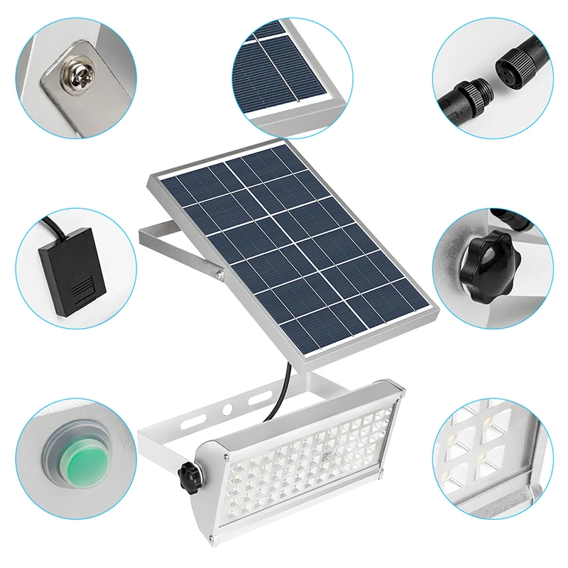 Суперъяркий водонепроницаемый Светодиодный Уличный настенный светильник на солнечной батарее 12 Вт с радар-датчиком и дистанционным управлением, наружное освещение IP65 ROHS CE FCC