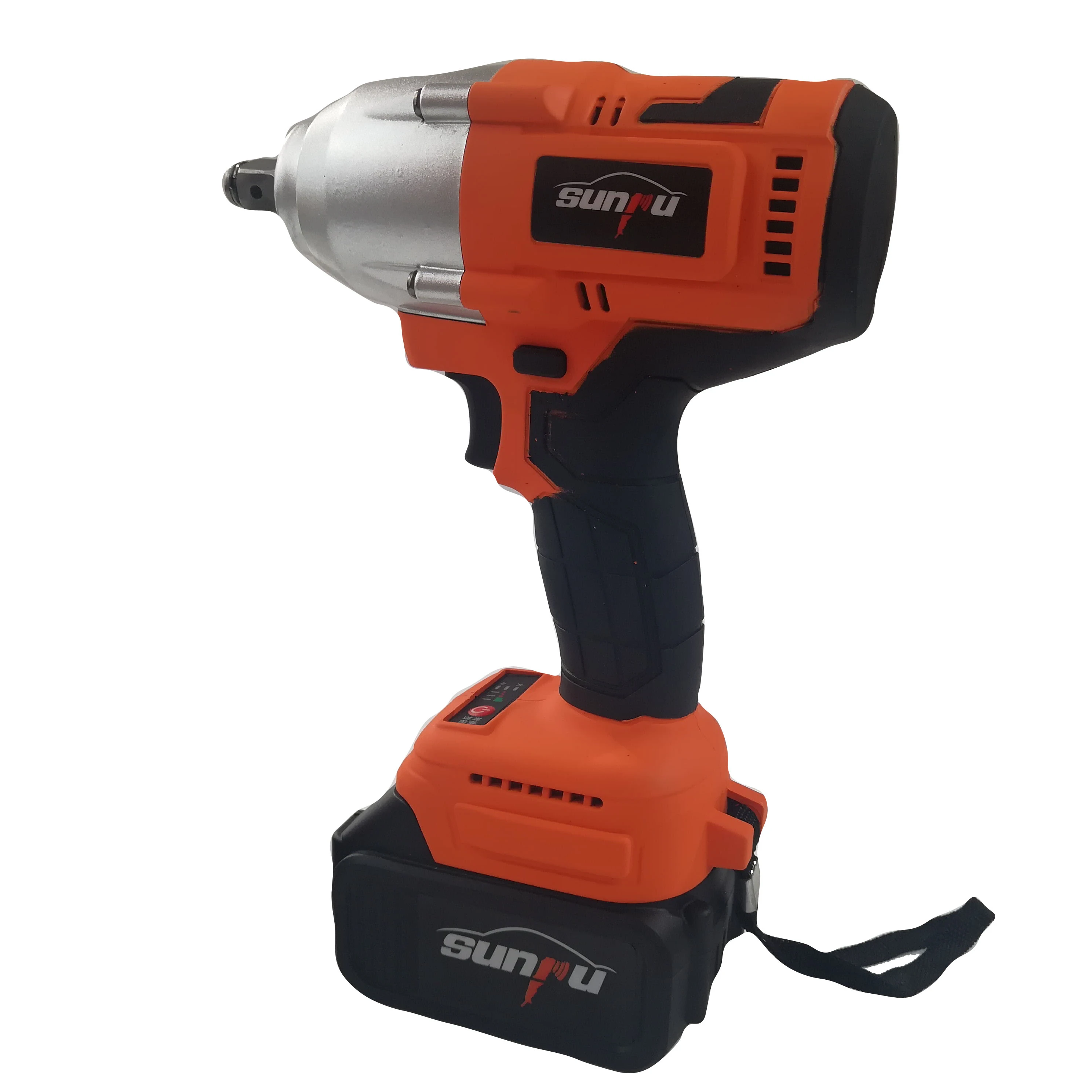 SUNPU 21V Battery Power Tools 650N.M 1/2 High Torque Adjustable Impact